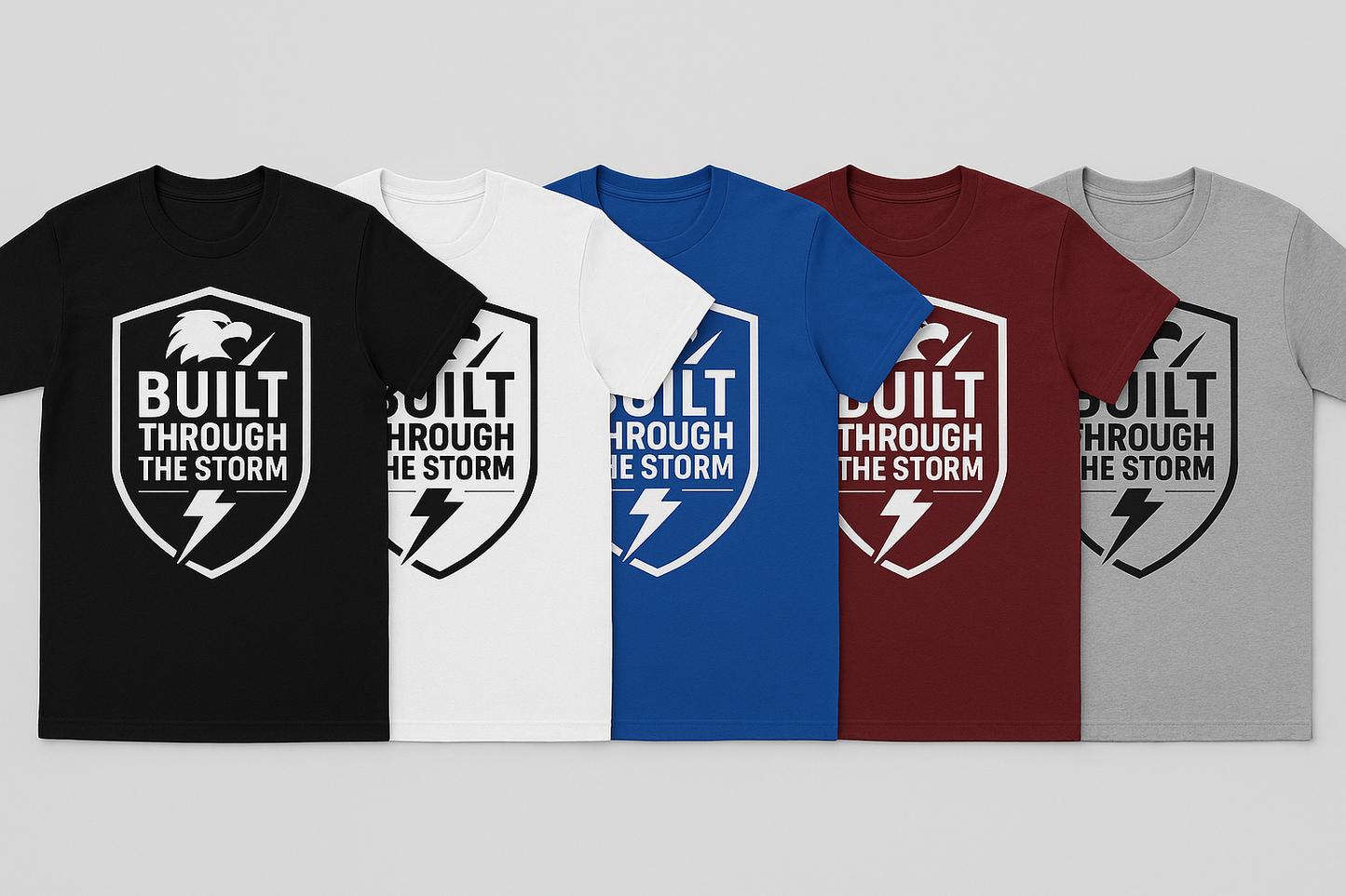 Built Through The Storm Tee – SS Drop