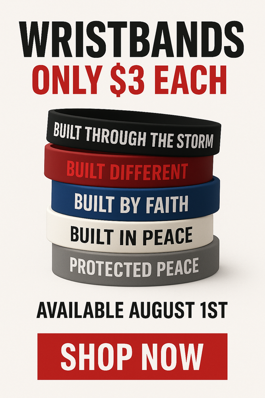 Built Through the Storm Wristband