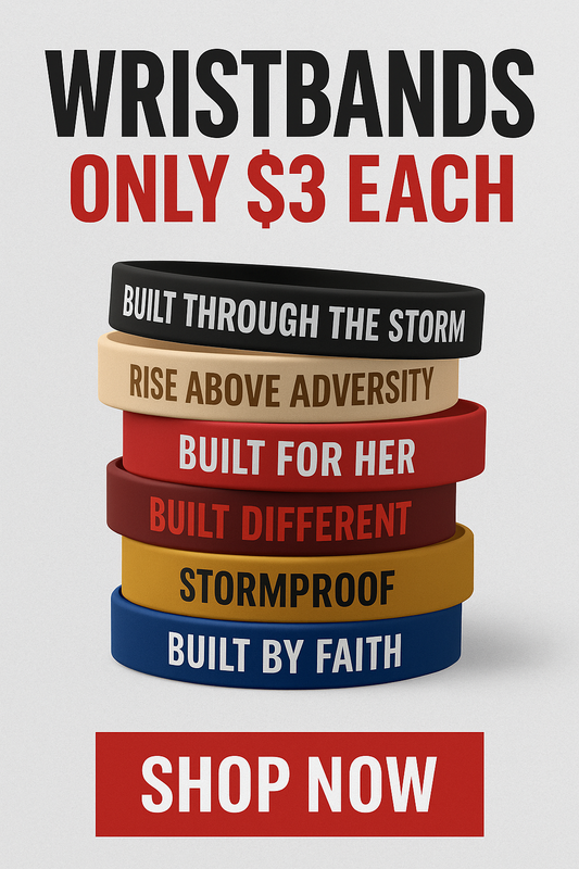 Built Through the Storm Wristband